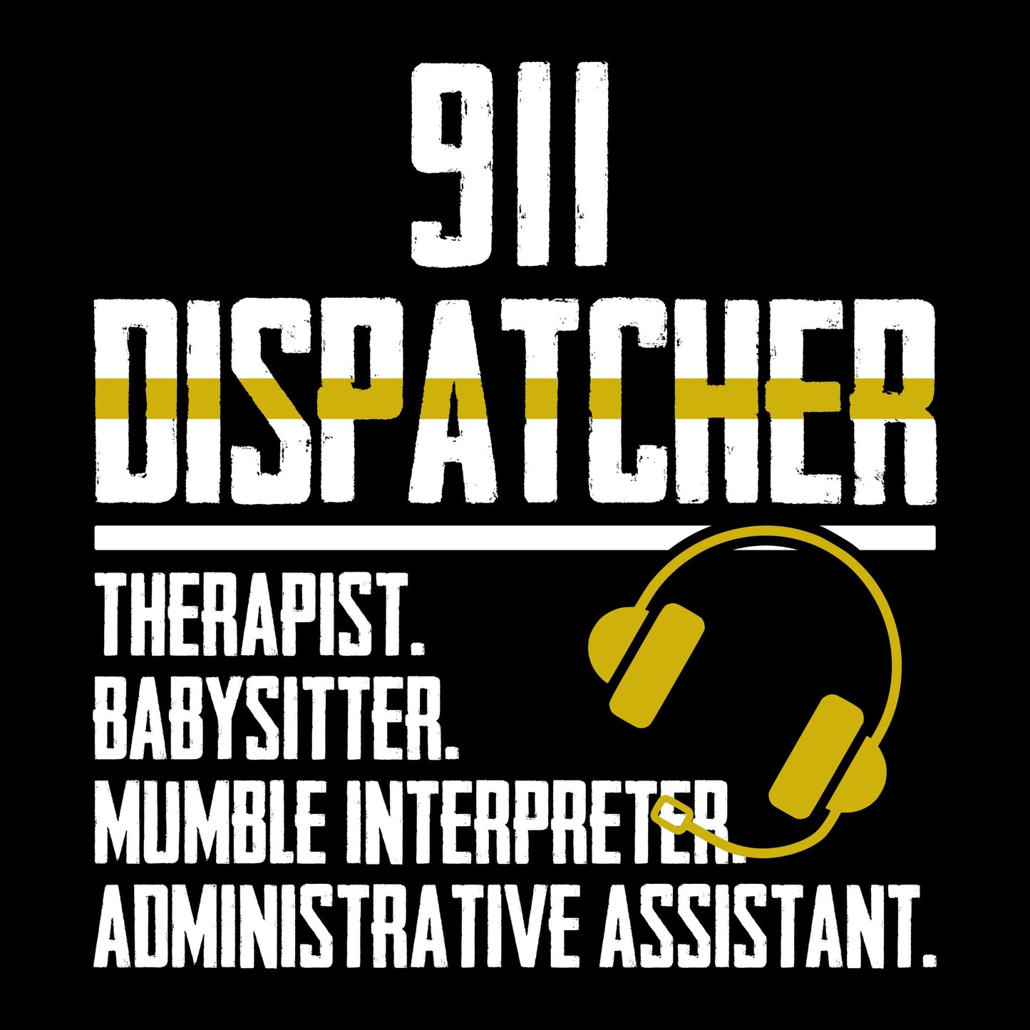 2x2 Police Dispatch Themed Magnet