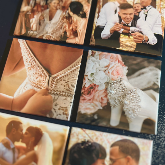 6 Pack Custom 2X2 Photo Magnets