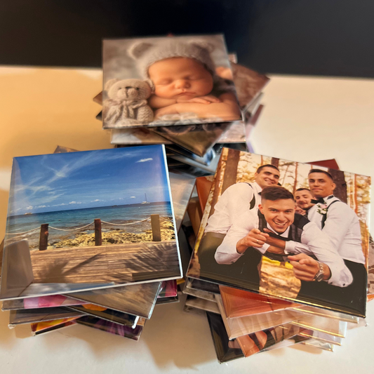27 Pack Custom 2X2 Photo Magnets