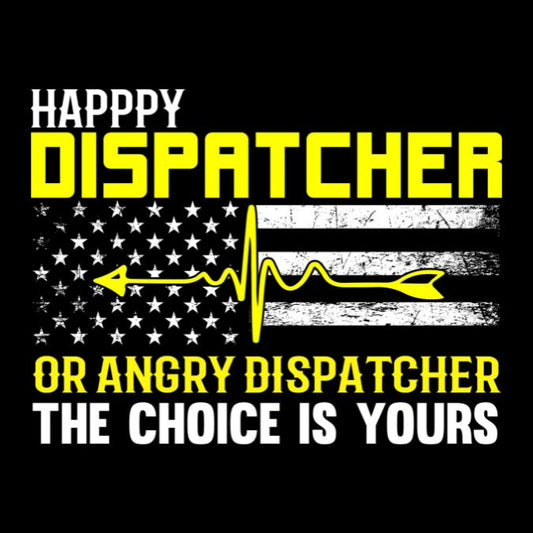 2x2 Police Dispatch Themed Magnet